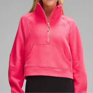 Lululemon Scuba Oversized Funnel-Neck Half Zip